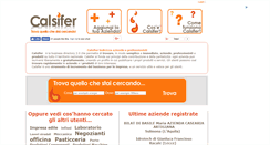 Desktop Screenshot of calsifer.it